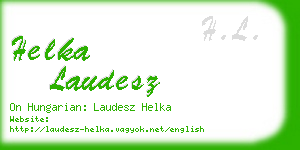 helka laudesz business card